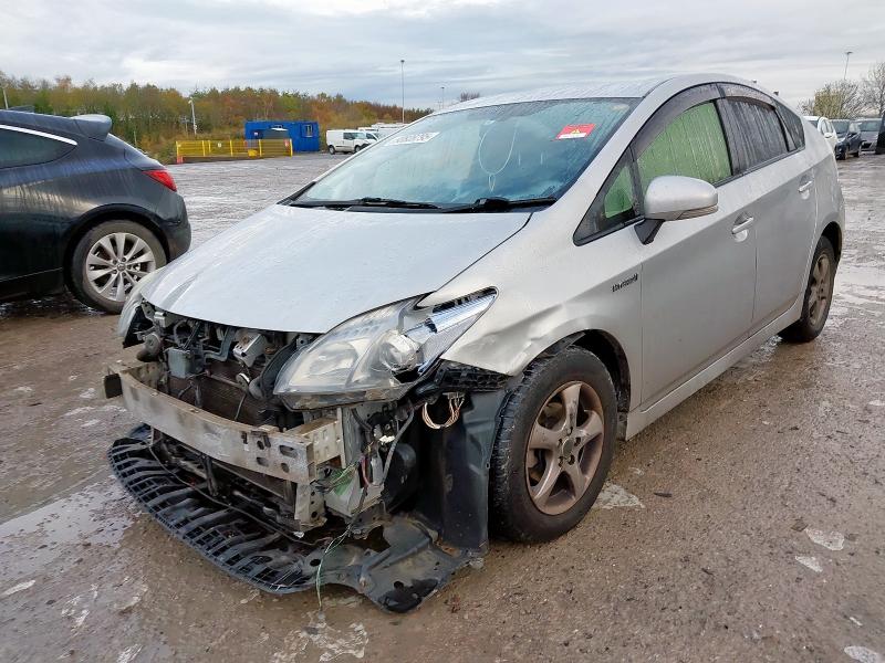 2012 TOYOTA PRIUS HYBRID  for sale at Copart ST HELENS