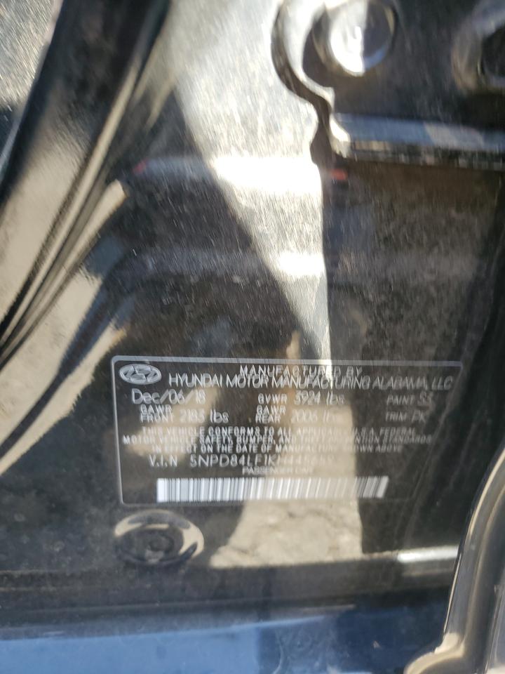 2019 Hyundai Elantra Sel VIN: 5NPD84LF1KH445659 Lot: 92573875