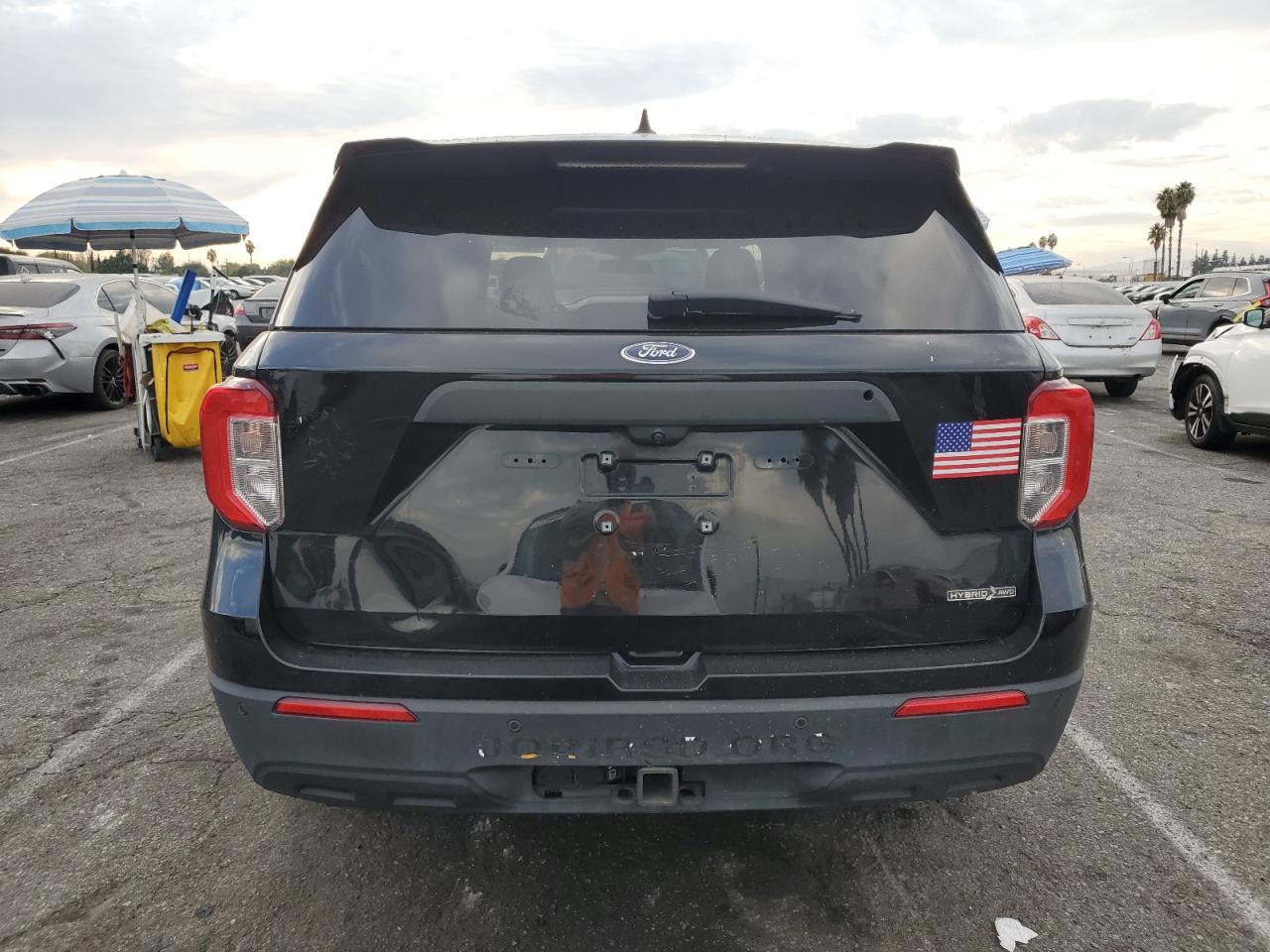 2021 Ford Explorer Police Interceptor VIN: 1FM5K8AW7MNA01538 Lot: 91681535