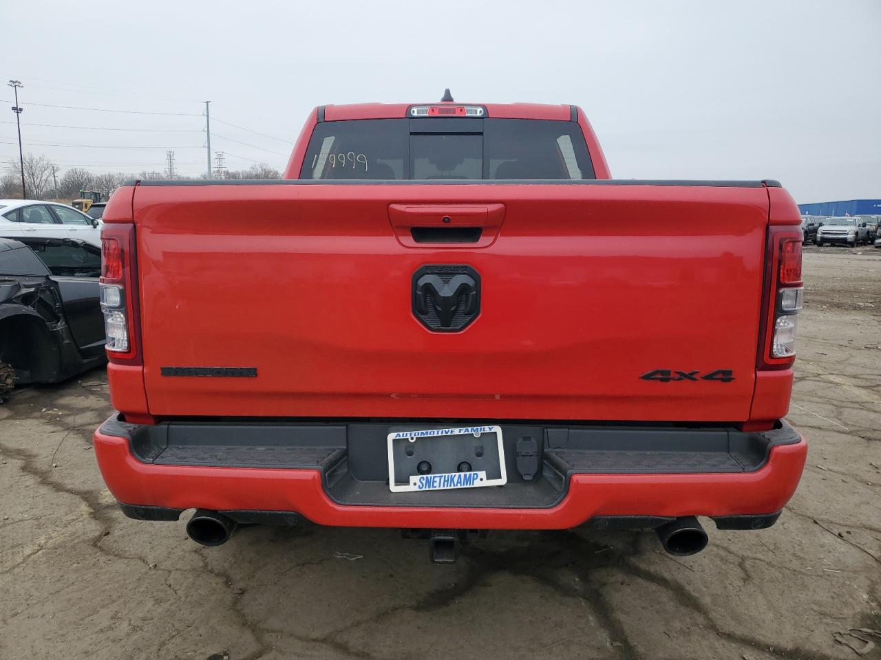 2022 Ram 1500 Big Horn/Lone Star VIN: 1C6SRFFT5NN129999 Lot: 93499415