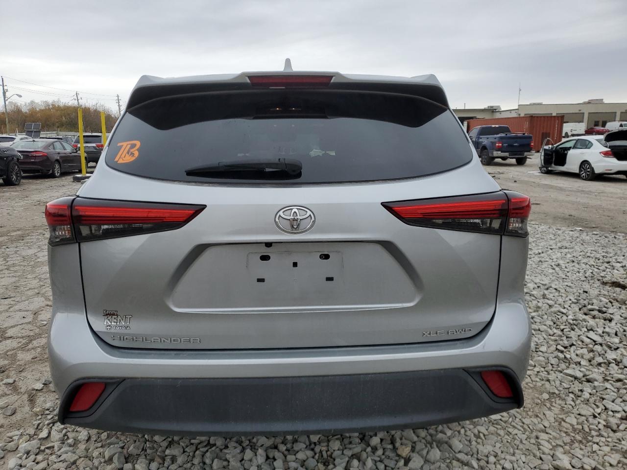 2020 Toyota Highlander Xle VIN: 5TDGZRBH7LS046440 Lot: 91980875