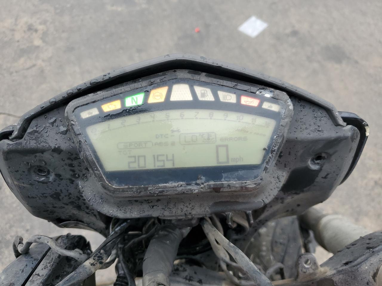 2013 Ducati Hypermotard Hyperstrada VIN: ZDM1YBTS0DB002111 Lot: 91320965