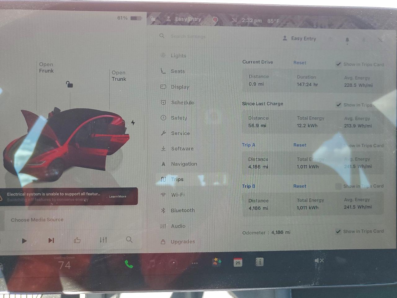 2025 Tesla Model 3 VIN: 5YJ3E1EA3SF884588 Lot: 94526545