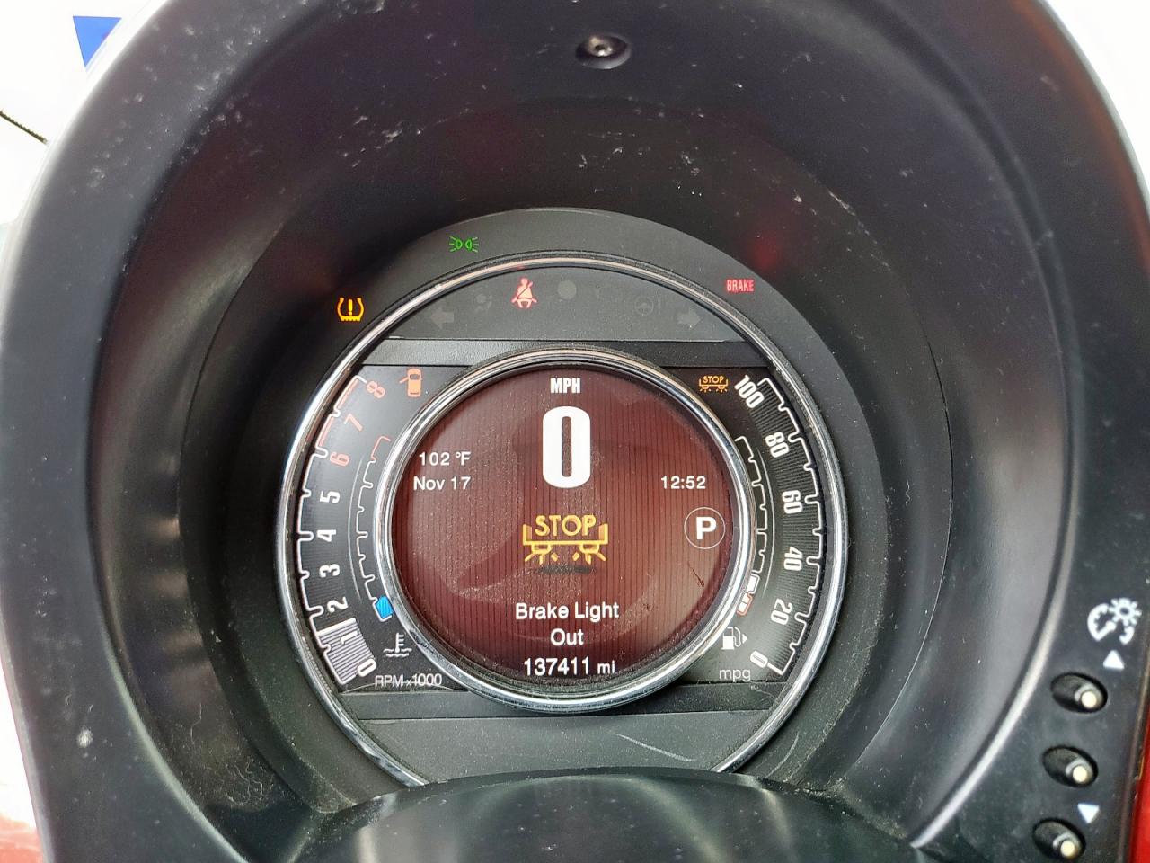 2017 Fiat 500 Pop VIN: 3C3CFFKR6HT671430 Lot: 93067835