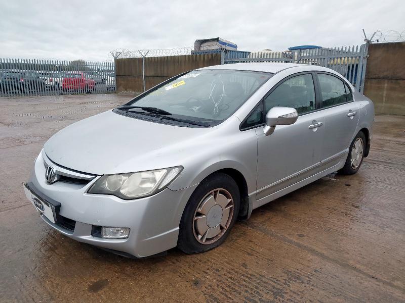2008 HONDA CIVIC 1.4 I-DSI ES 4DR IMA CVT AUTO for sale at Copart YORK