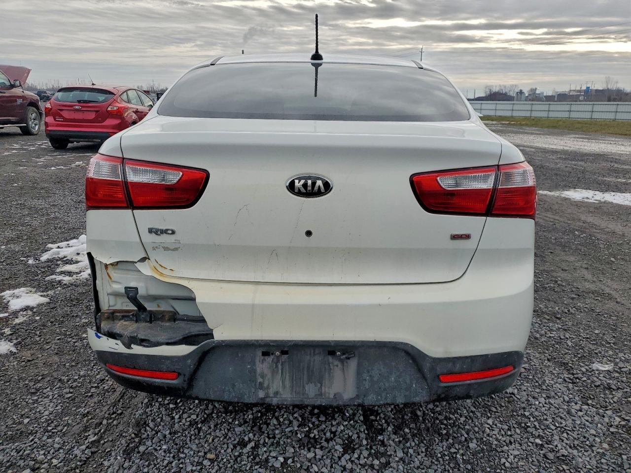 2013 Kia Rio Lx VIN: KNADM4A36D6206784 Lot: 93704695