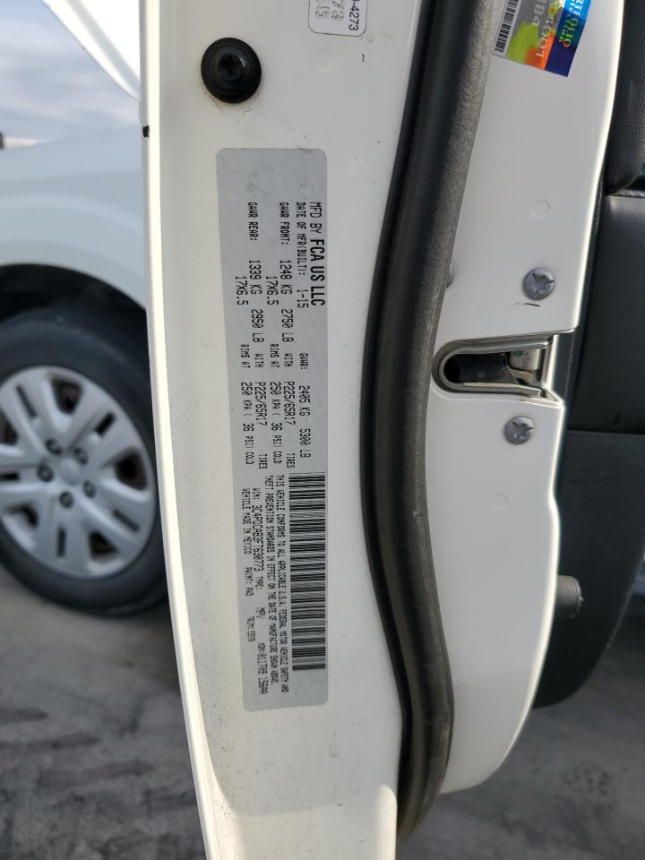 2015 Dodge Journey Se VIN: 3C4PDCAB3FT630773 Lot: 92669695