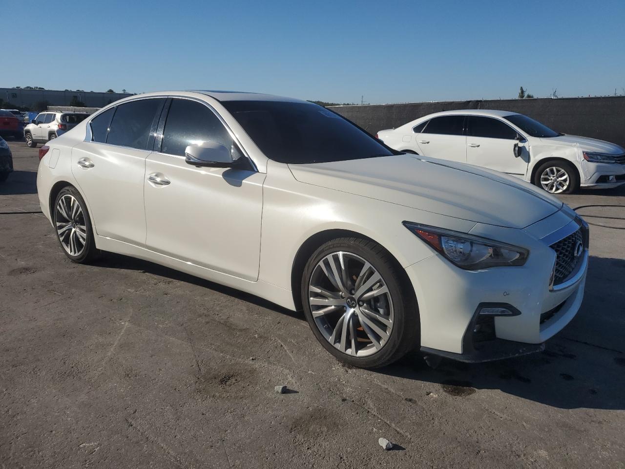 2021 Infiniti Q50 Sensory VIN: JN1EV7CR4MM751372 Lot: 90610425