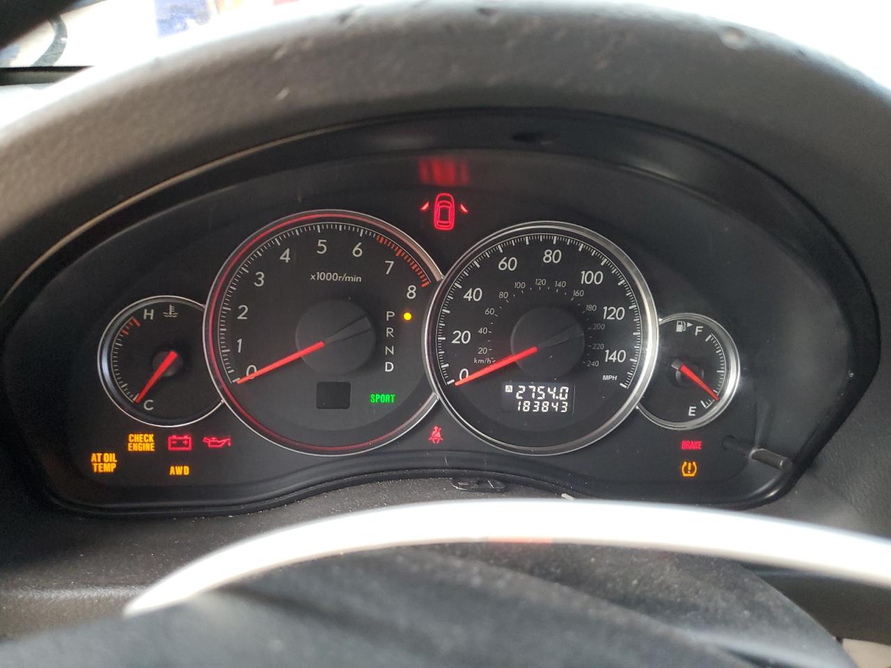 2008 Subaru Legacy 2.5I VIN: 4S3BL616587203135 Lot: 92661395