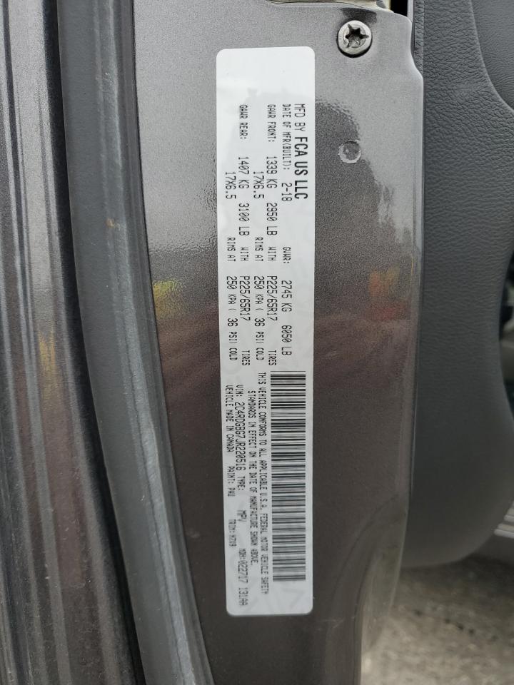 2018 Dodge Grand Caravan Se VIN: 2C4RDGBG7JR220516 Lot: 92281695