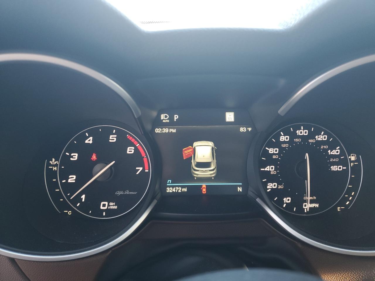 2018 Alfa Romeo Giulia Q4 VIN: ZARFAEDN3J7573449 Lot: 91073895