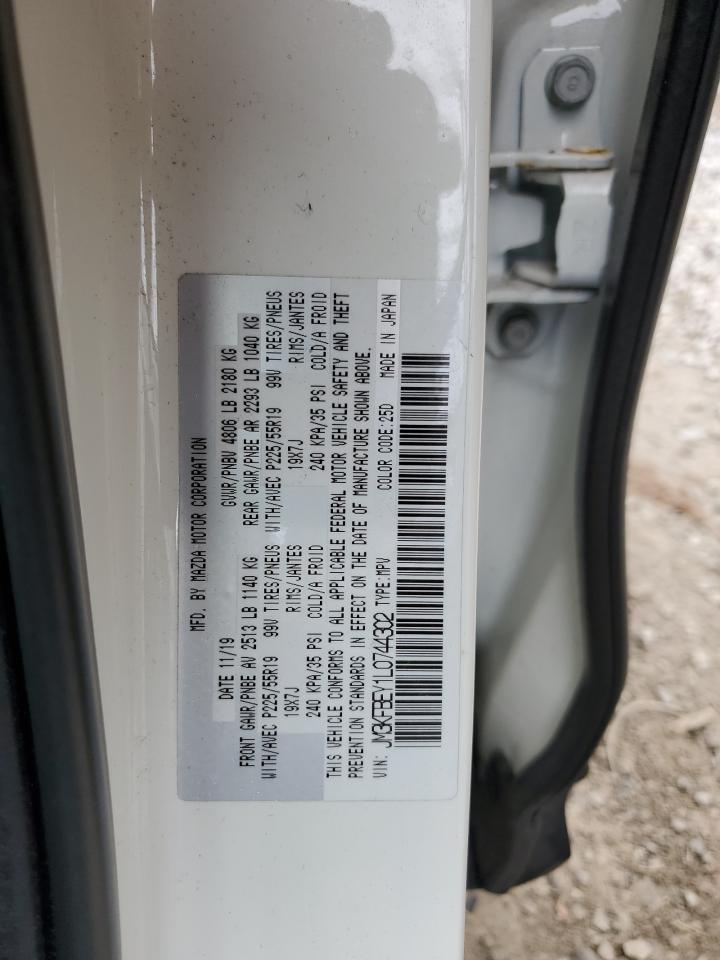 2020 Mazda Cx-5 Signature VIN: JM3KFBEY1L0744302 Lot: 93440505