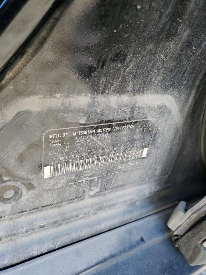 2020 Mitsubishi Outlander Es VIN: JA4AD2A30LZ042319 Lot: 91697535