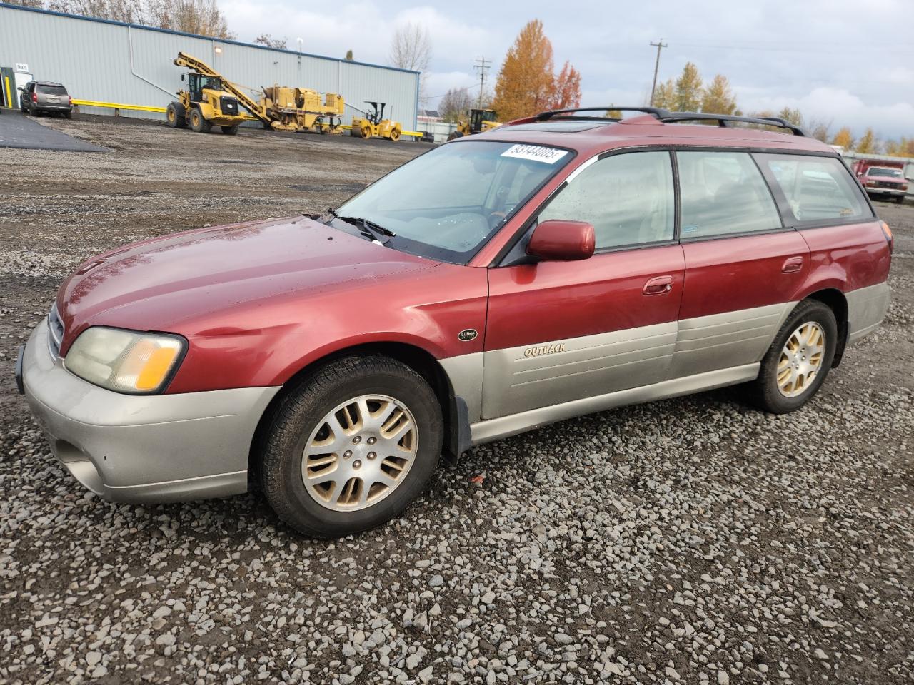 2002 Subaru Legacy Outback H6 3.0 Ll Bean
