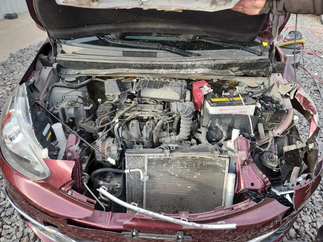 2019 Mitsubishi Mirage Es VIN: ML32A3HJ9KH015270 Lot: 91929075