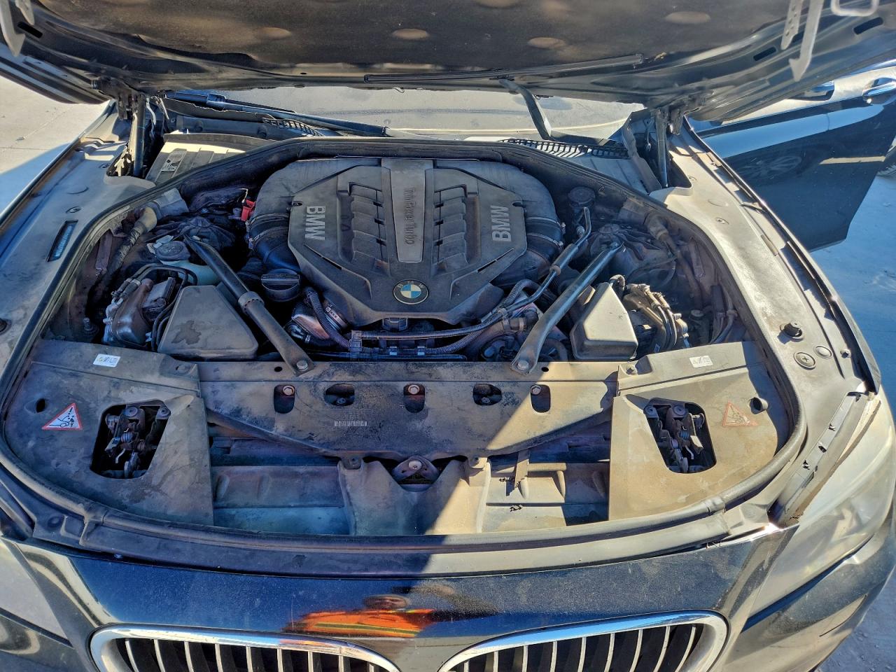 2013 BMW 750 I VIN: WBAYA8C59DD227558 Lot: 93781305