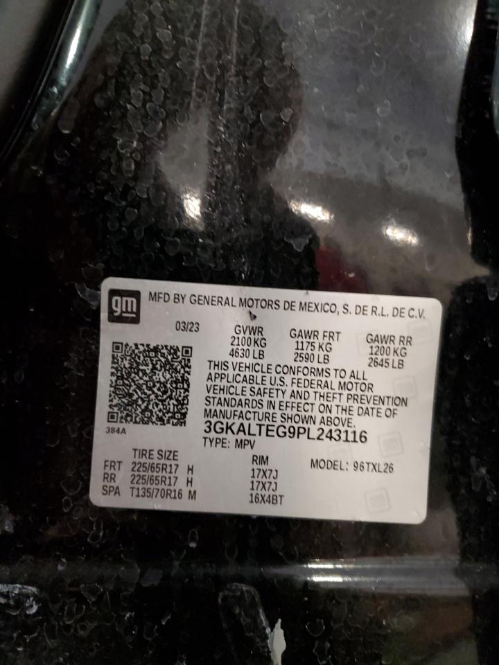 2023 GMC Terrain Sle VIN: 3GKALTEG9PL243116 Lot: 93310825