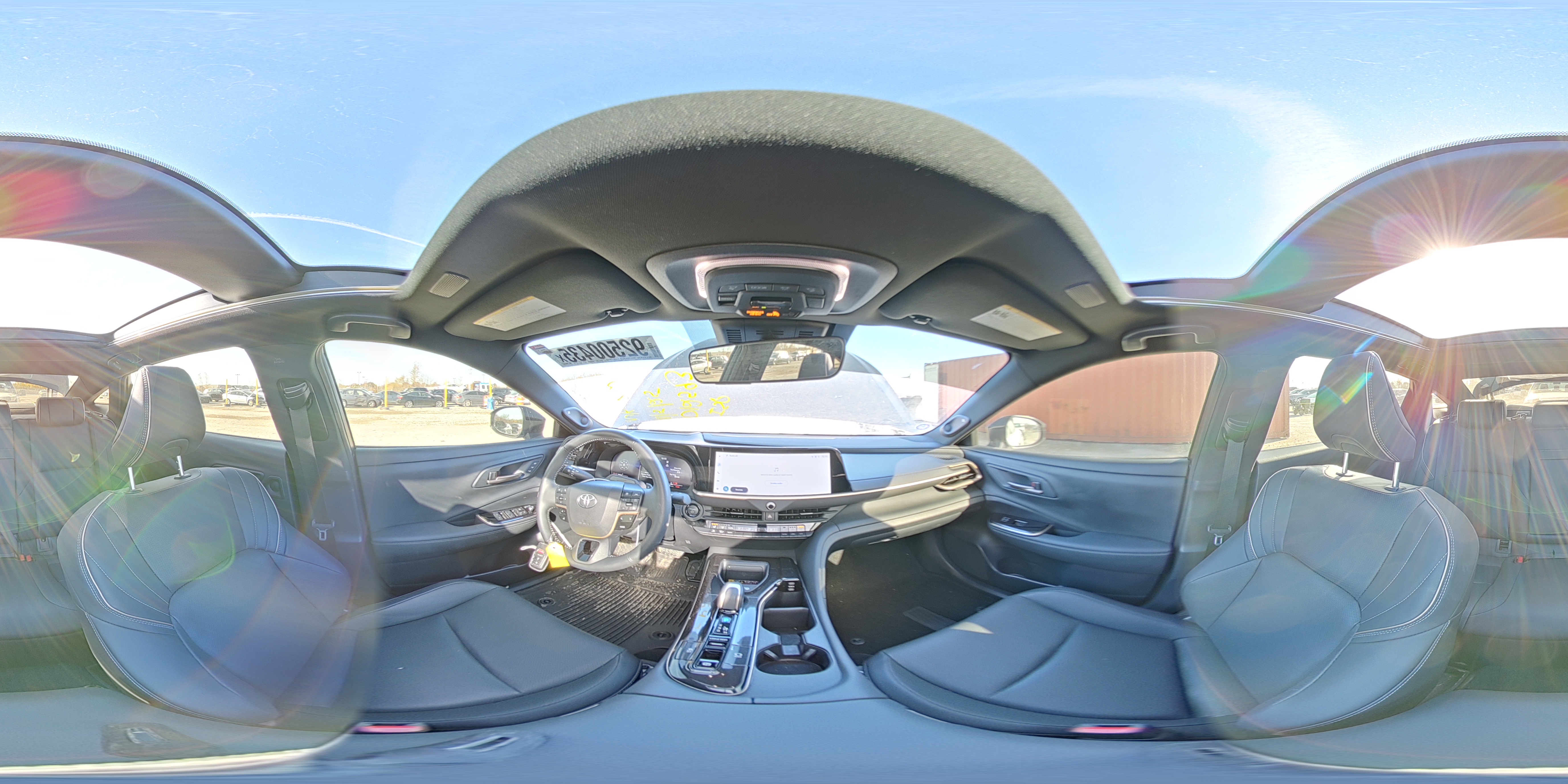 2025 Toyota Crown Platinum VIN: JTDAFAAF5S3012593 Lot: 92500435