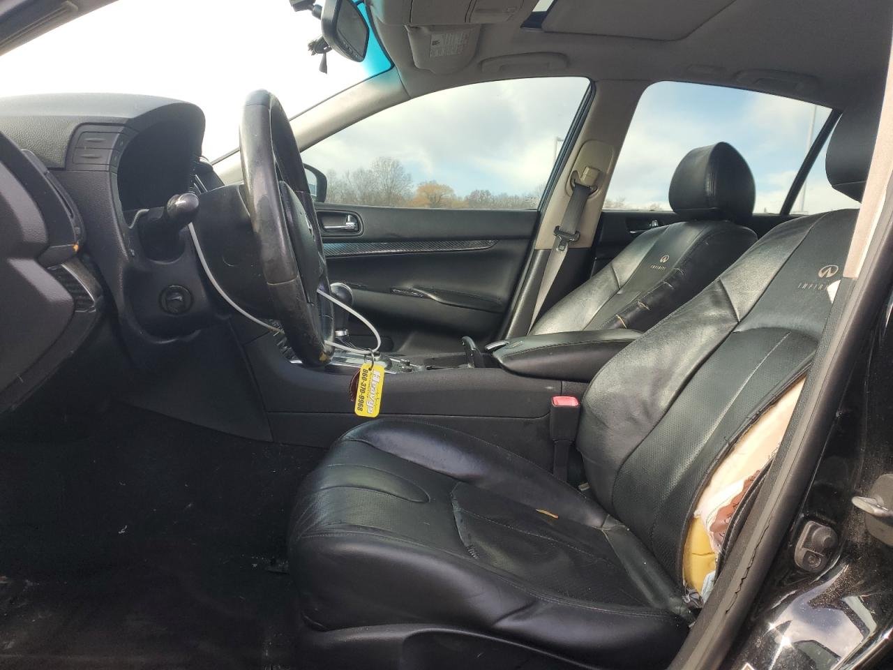 2010 Infiniti G37 VIN: JN1CV6AR1AM250844 Lot: 93383905