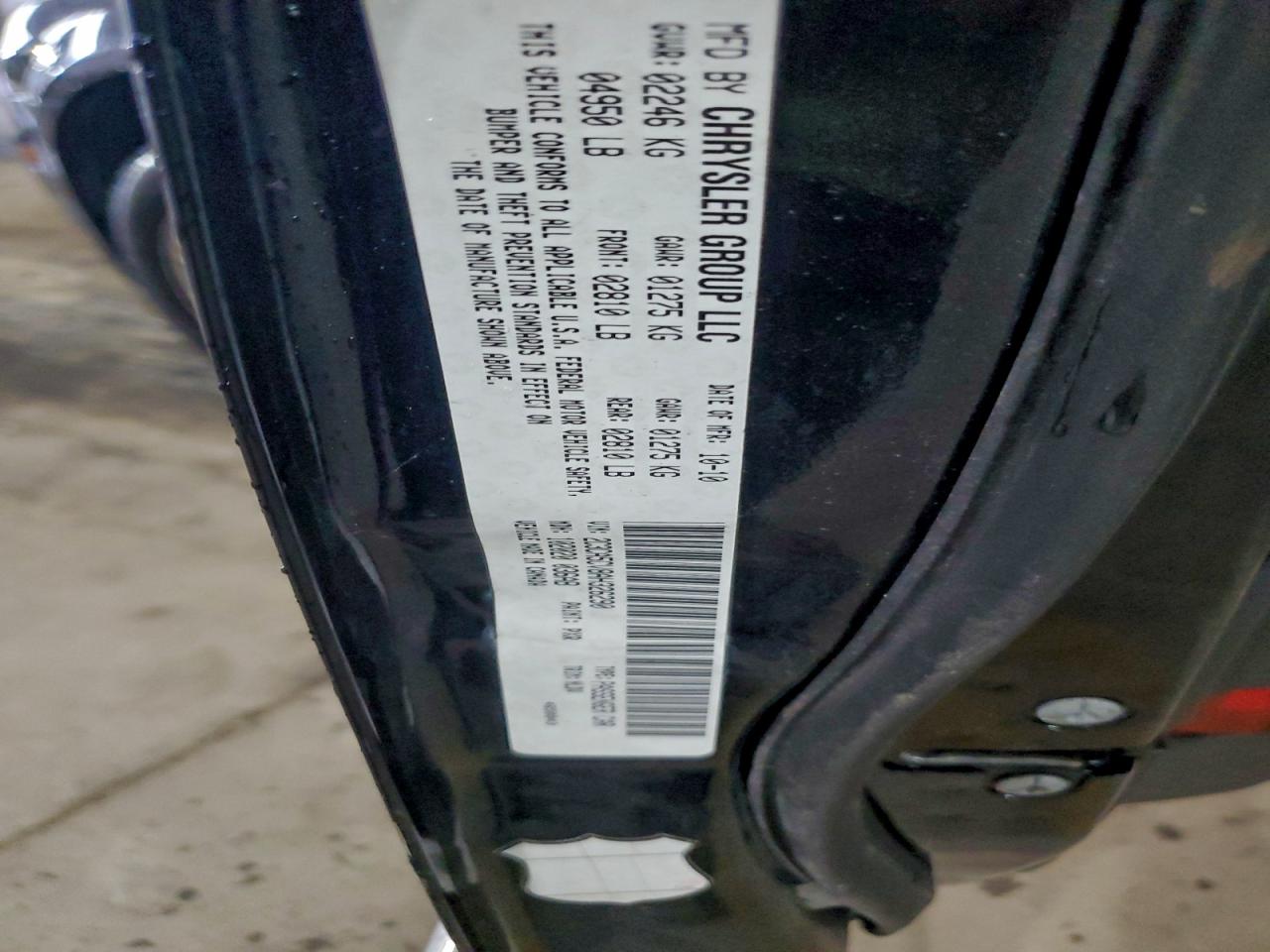 2023 Chrysler 300 Touring VIN: 2C3CA5CV8AH326290 Lot: 92901485