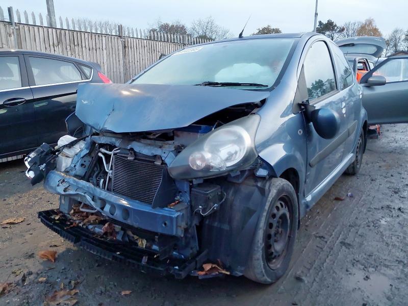 2008 TOYOTA AYGO 1.0 VVT-I BLUE 5DR MMT for sale at Copart WOLVERHAMPTON