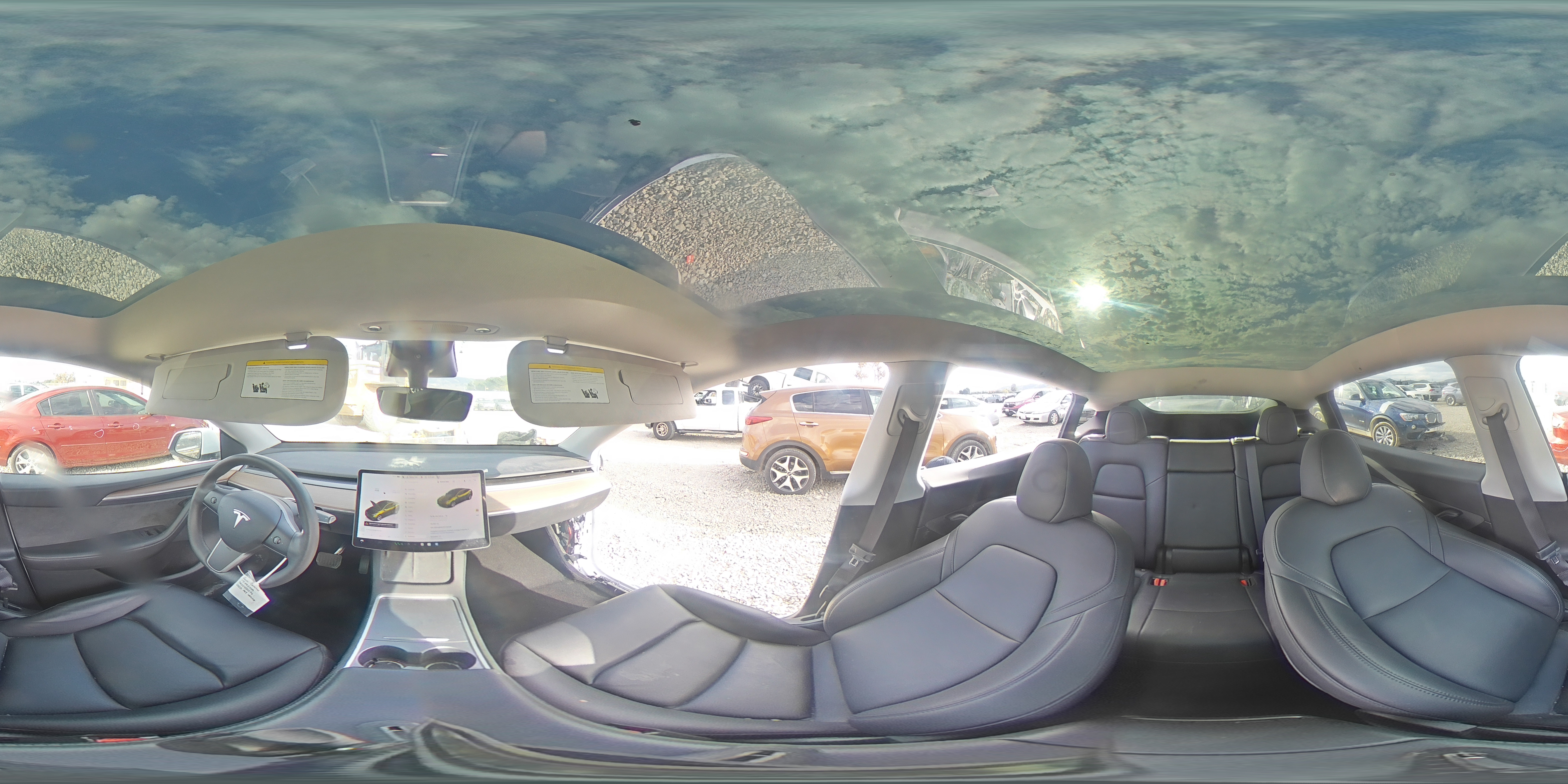 2023 Tesla Model Y VIN: 7SAYGDEE2PF742439 Lot: 92265505