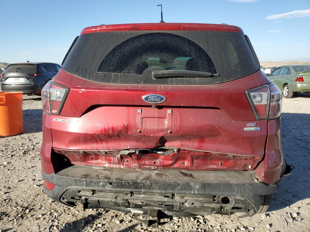 2017 Ford Escape Se VIN: 1FMCU9G95HUA81796 Lot: 95114205