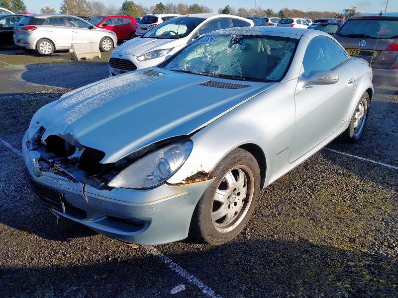 2007 MERCEDES-BENZ SLK SLK 200K 2DR TIP AUTO for sale at Copart SANDTOFT