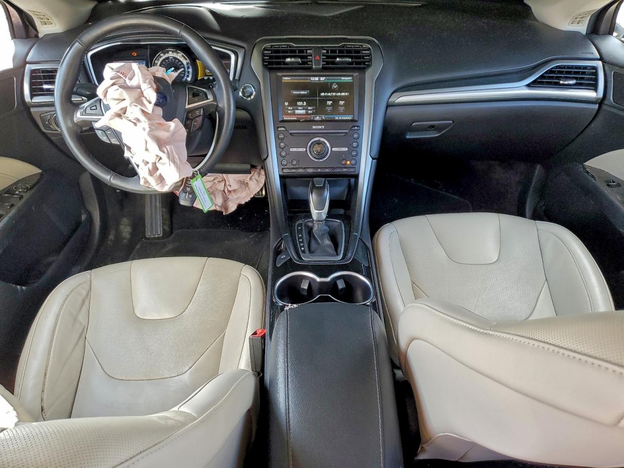 2016 Ford Fusion Titanium VIN: 3FA6P0K9XGR370177 Lot: 93902035