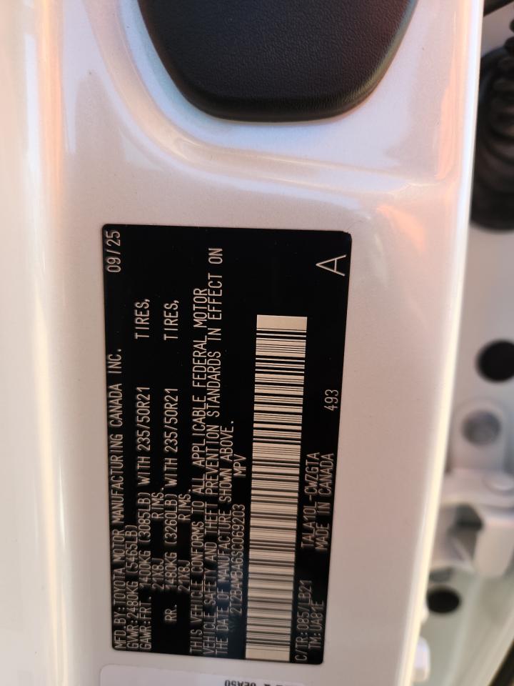 2025 Lexus Rx 350 Base VIN: 2T2BAMBA6SC069203 Lot: 92617865