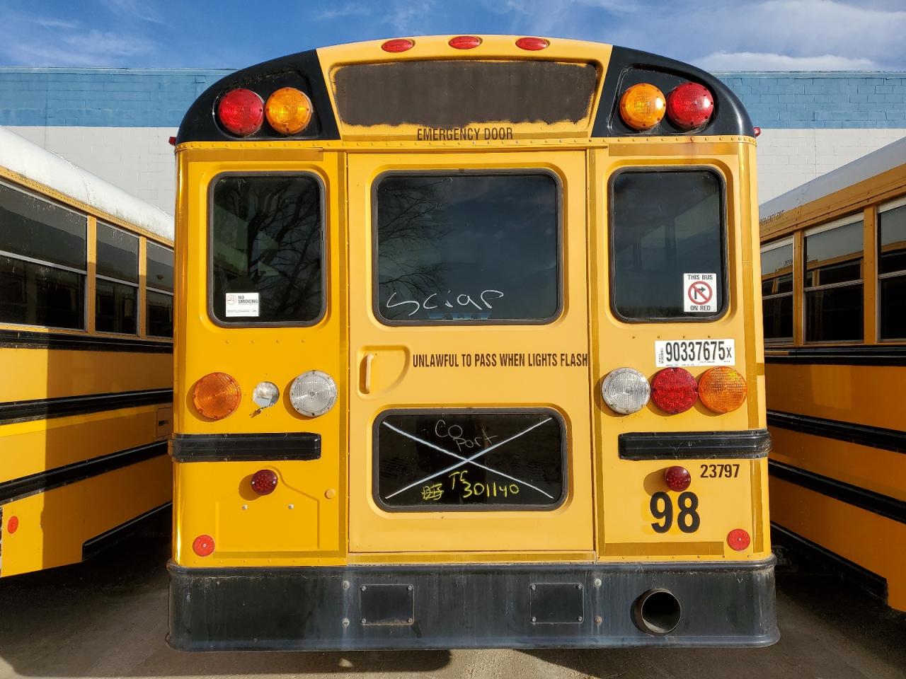 2013 Ic Corporation Ce Series School - School Bus VIN: 4DRBUSKN8DB301140 Lot: 90337675