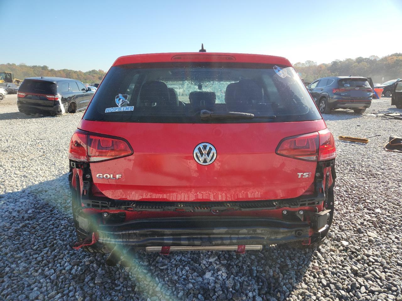 2017 Volkswagen Golf S VIN: 3VW217AUXHM022738 Lot: 92461905