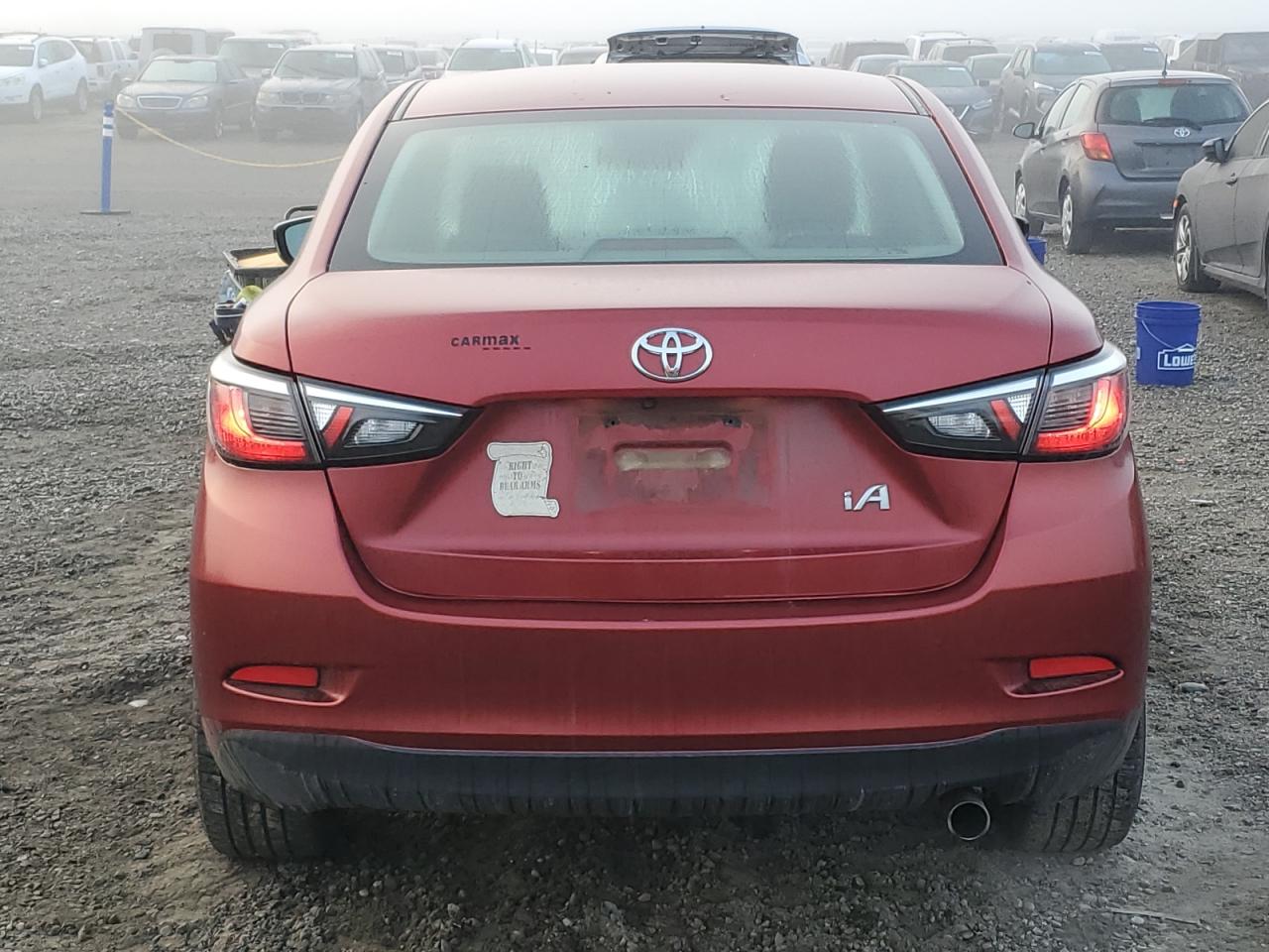 2017 Toyota Yaris Ia VIN: 3MYDLBYV4HY183247 Lot: 91911925