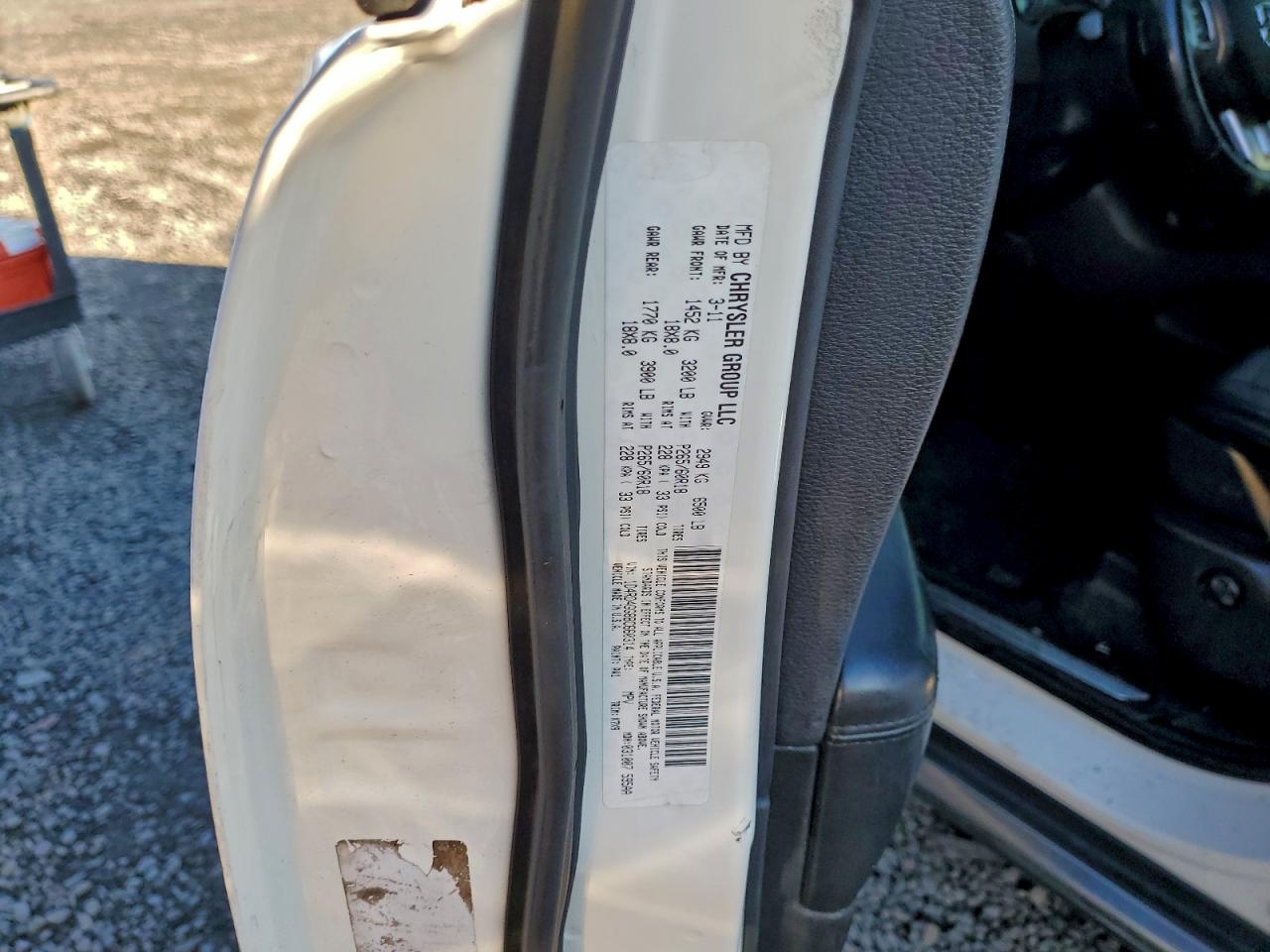 2011 Dodge Durango Crew VIN: 1D4RD4GG8BC660314 Lot: 93906195