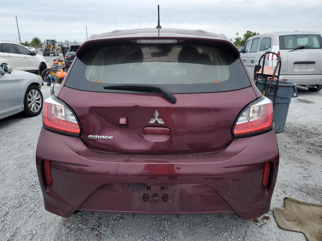 2022 Mitsubishi Mirage Es VIN: ML32AUHJ7NH000843 Lot: 91419435