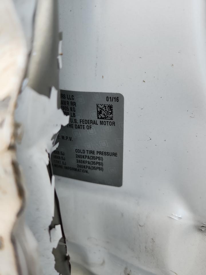 2016 GMC Yukon Xl K1500 Slt VIN: 1GKS2GKCXGR255073 Lot: 91376495