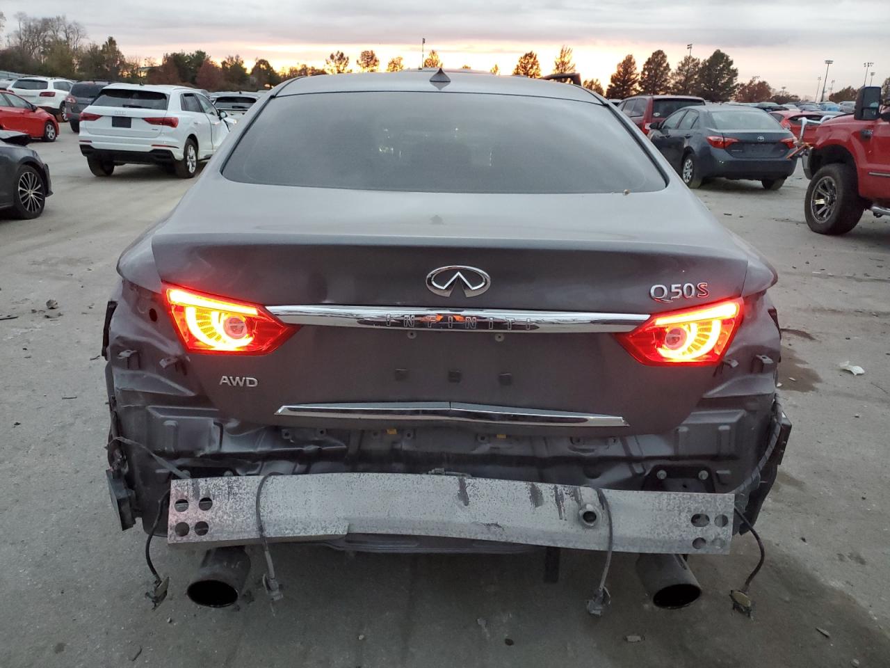2015 Infiniti Q50 Base VIN: JN1BV7AR9FM419999 Lot: 92846565