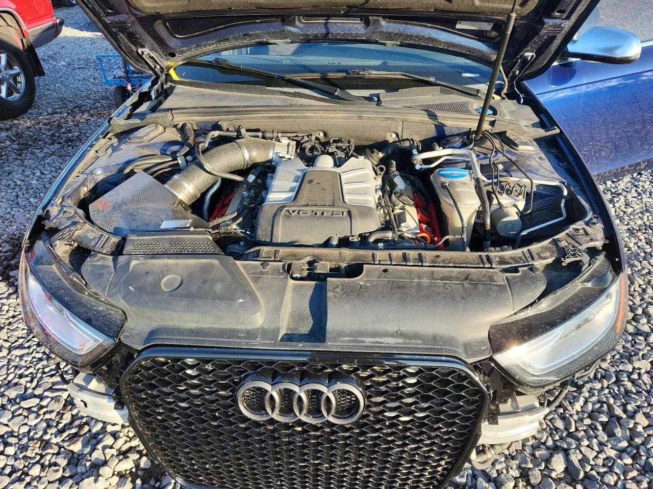 2014 Audi S4 Premium Plus VIN: WAUBGAFL7EA117570 Lot: 92806415