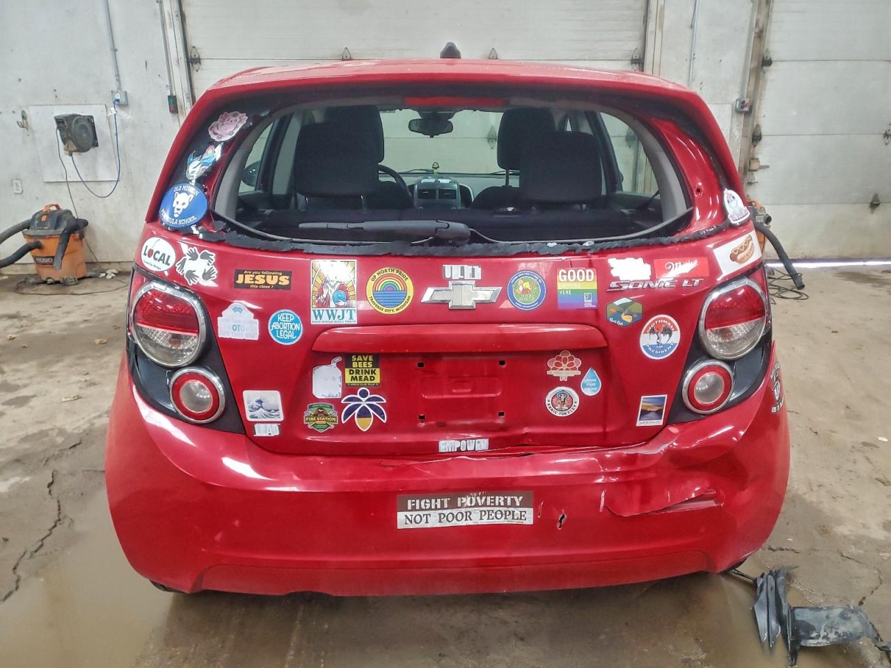 2013 Chevrolet Sonic Lt VIN: 1G1JC6SH9D4197016 Lot: 93936345