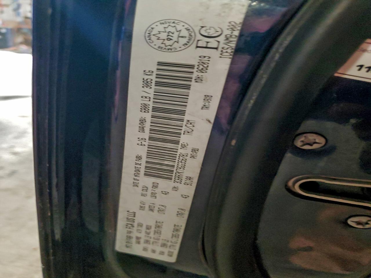 2016 Ram 1500 St VIN: 3C6RR7KT9GG356781 Lot: 93386645