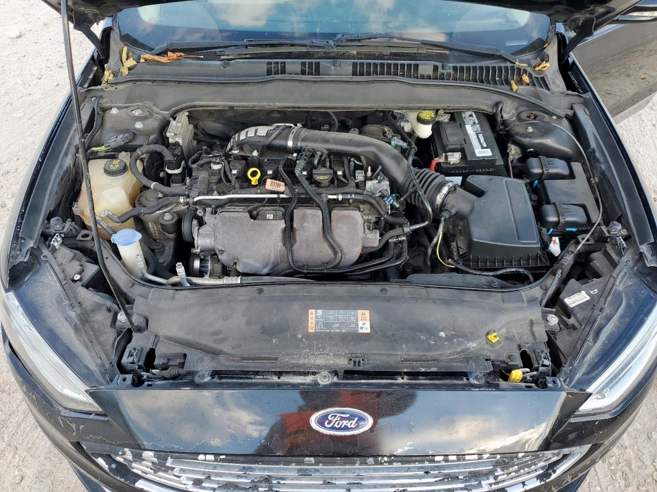 2017 Ford Fusion Titanium VIN: 3FA6P0K97HR130442 Lot: 91795935