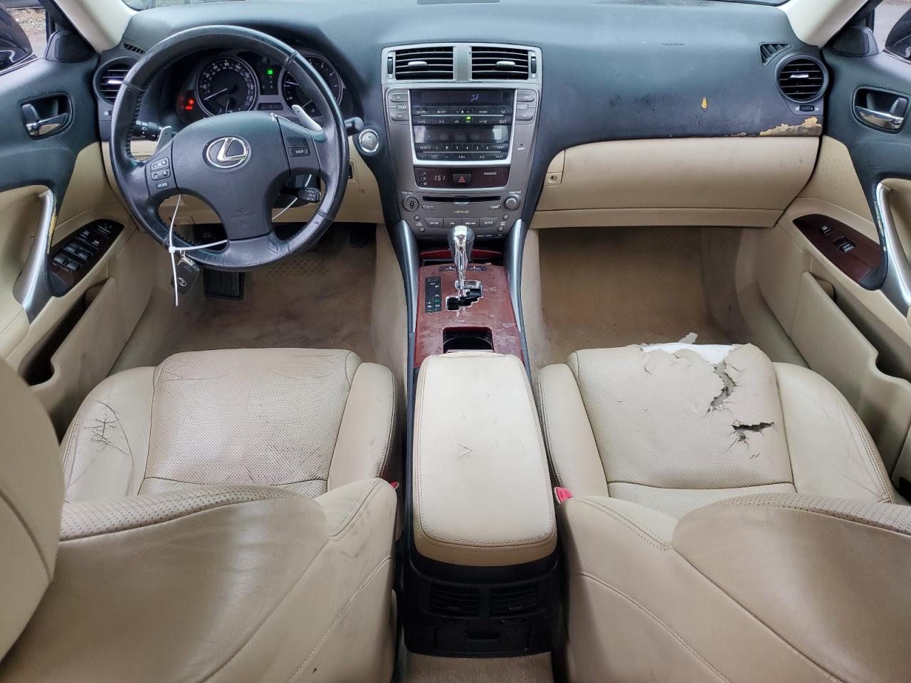 2007 Lexus Is 250 VIN: JTHBK262572044676 Lot: 92345665