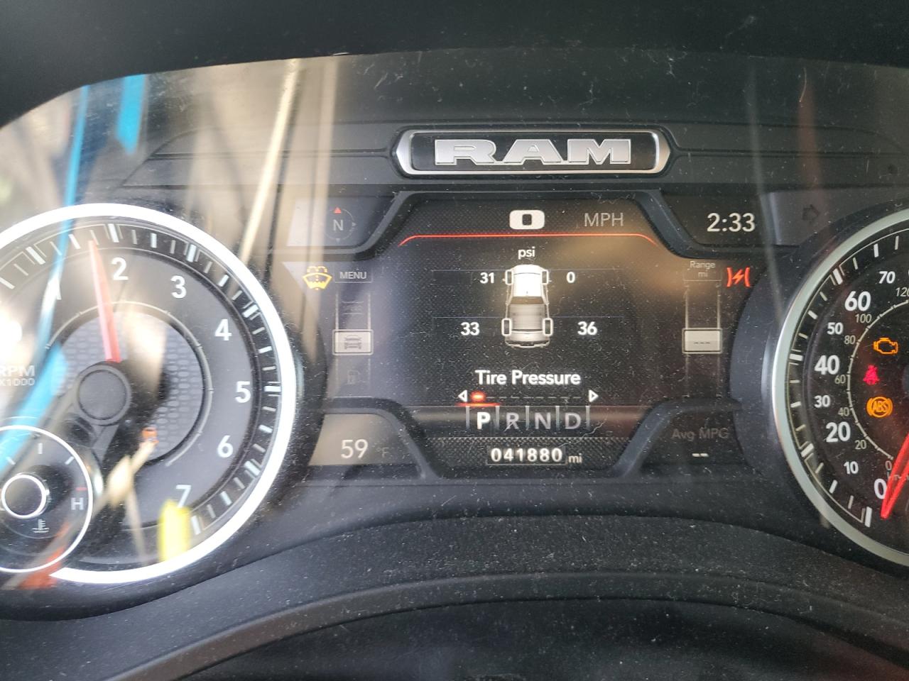 2022 Ram 1500 Big Horn/Lone Star VIN: 1C6RRFBGXNN287536 Lot: 92608405