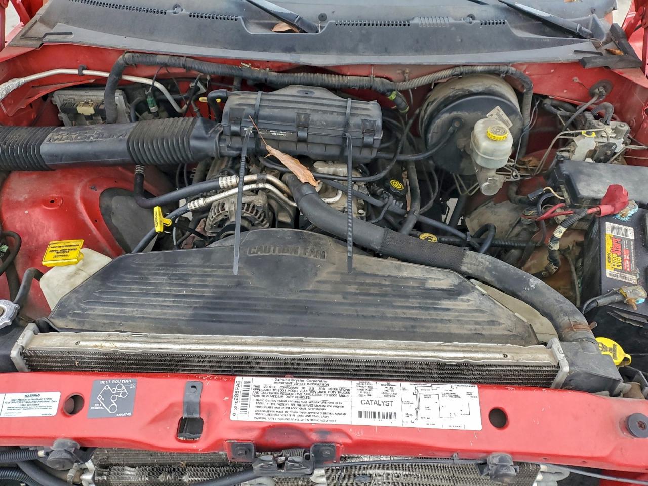 2001 Dodge Ram 1500 VIN: 3B7HC13Y51G737662 Lot: 93540275