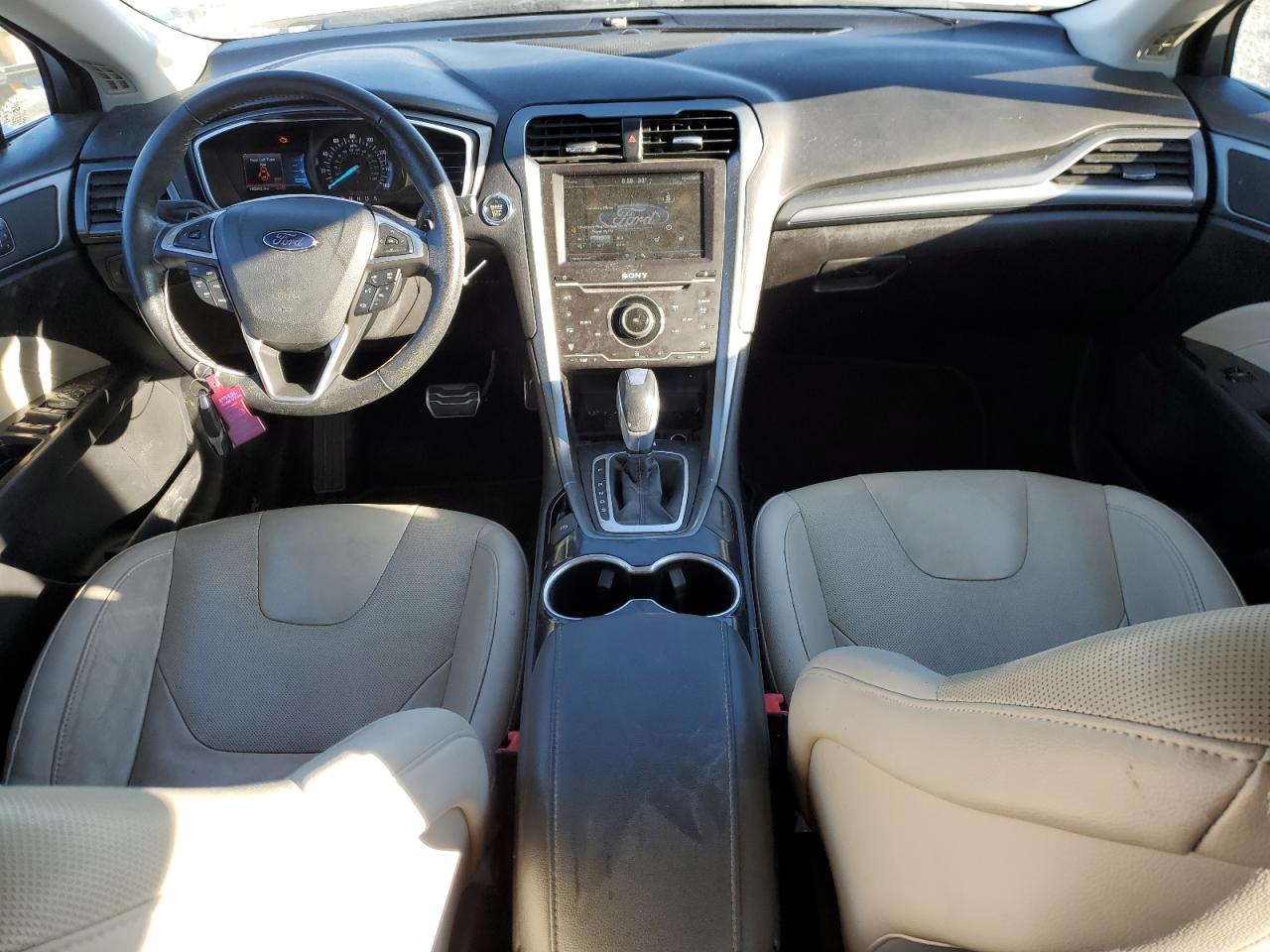 2015 Ford Fusion Titanium VIN: 3FA6P0K97FR307293 Lot: 92318065