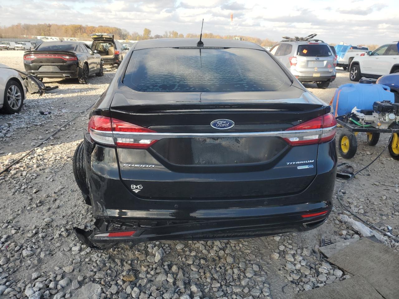 2017 Ford Fusion Titanium VIN: 3FA6P0D93HR192885 Lot: 91635025