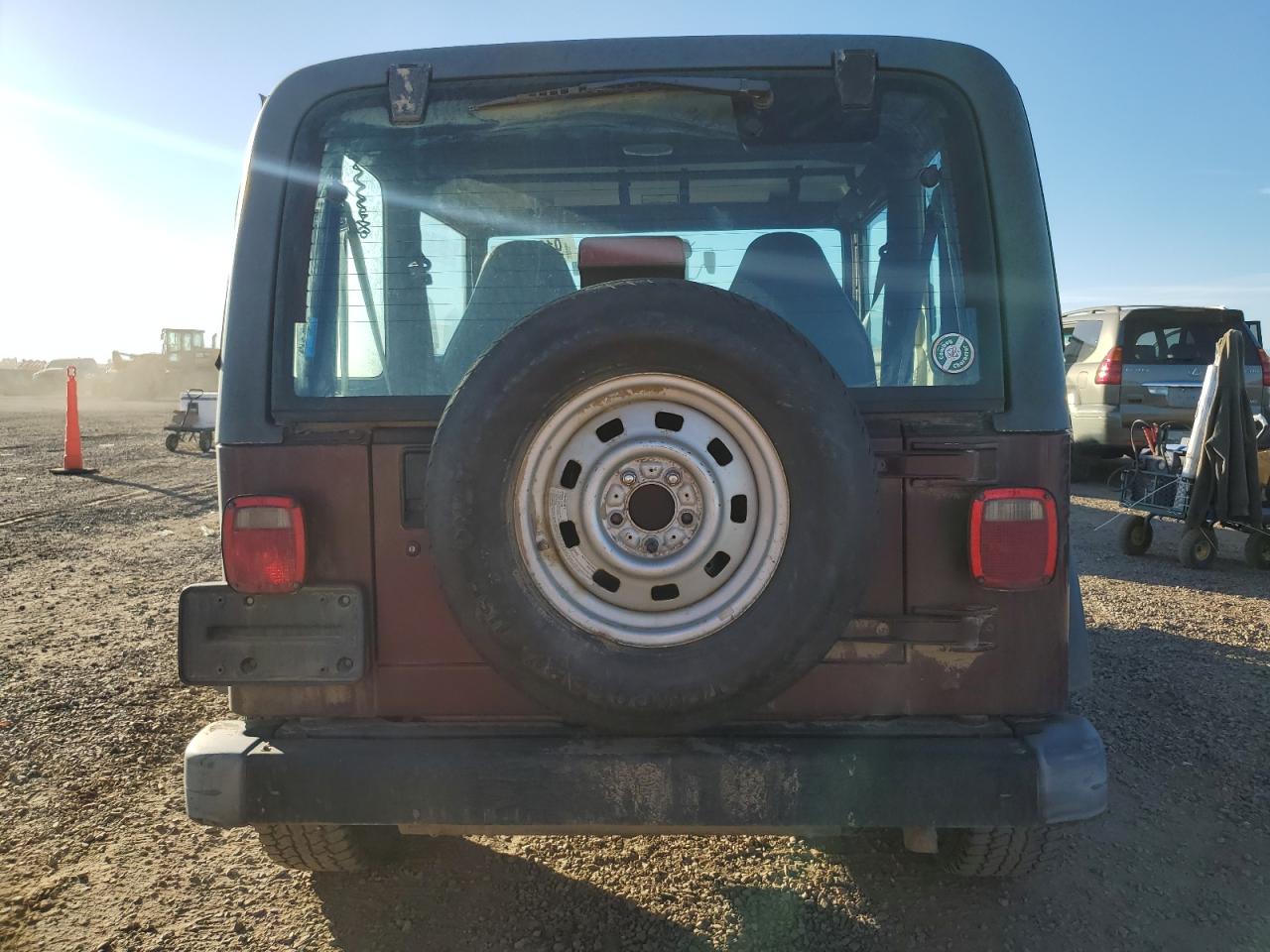 2001 Jeep Wrangler / Tj Se VIN: 1J4FA29P41P306267 Lot: 91382645