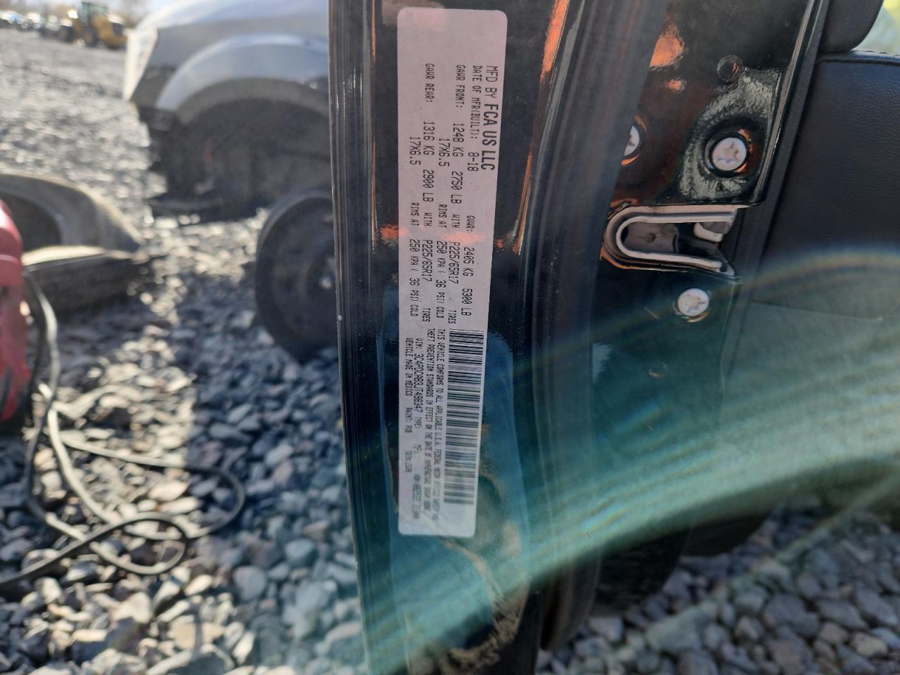 2018 Dodge Journey Se VIN: 3C4PDCAB3JT498347 Lot: 92445435