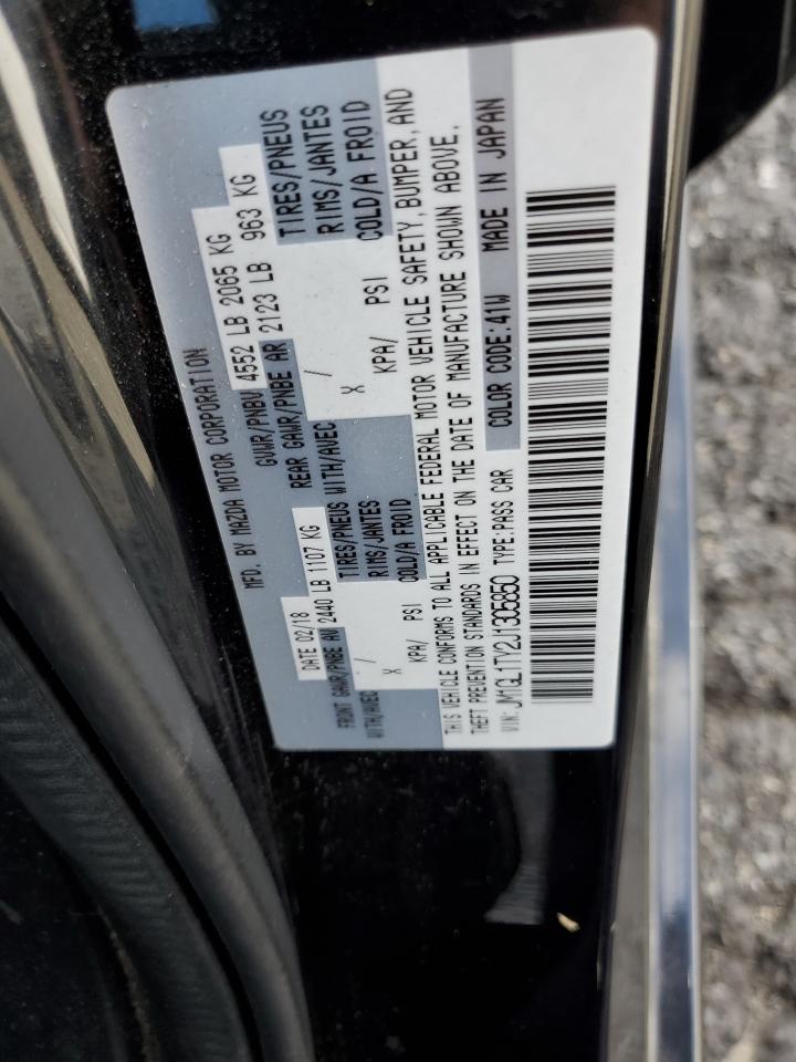 2018 Mazda 6 Grand Touring VIN: JM1GL1TY2J1305850 Lot: 93074725