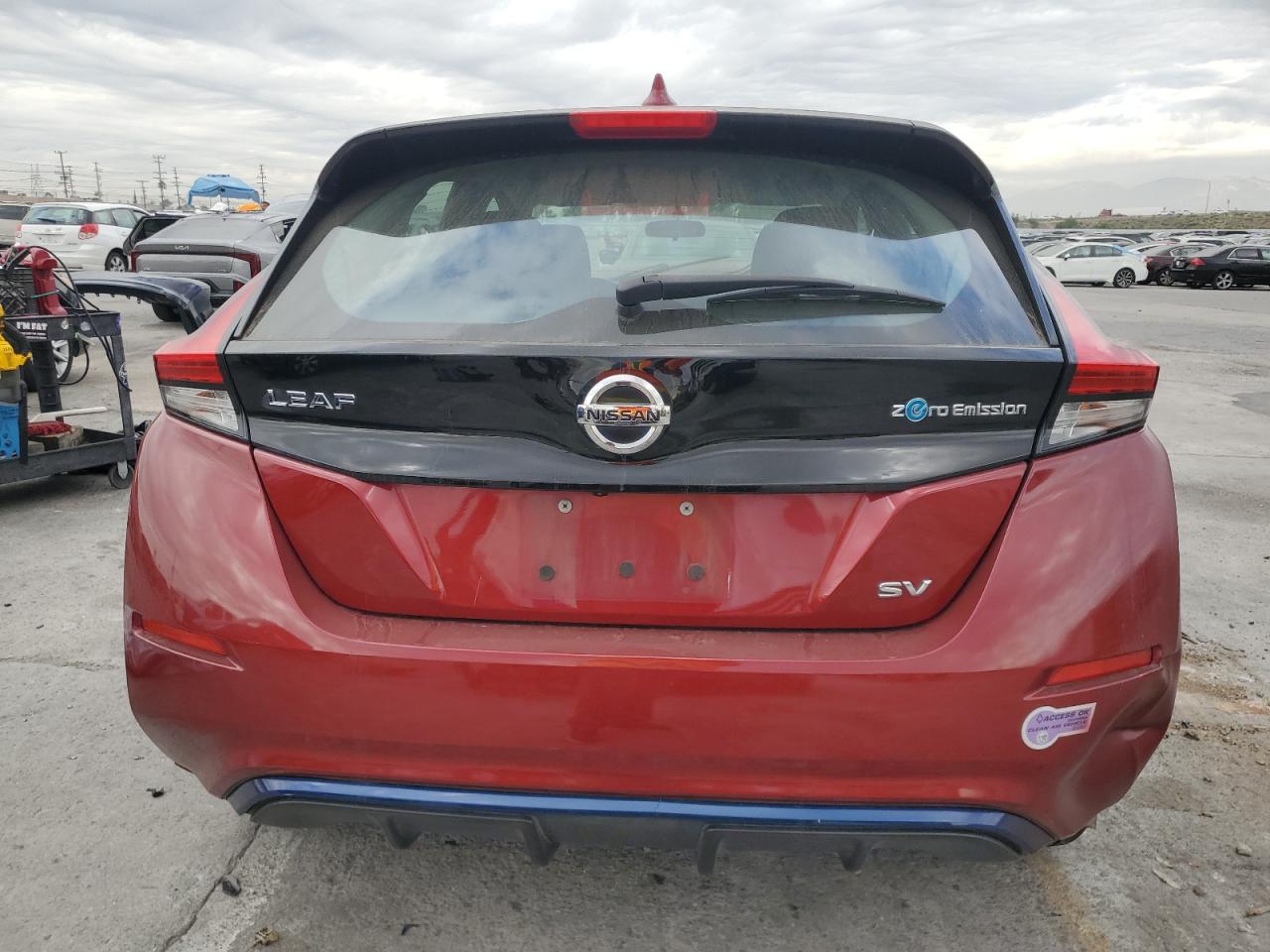 2018 Nissan Leaf S VIN: 1N4AZ1CP3JC309900 Lot: 92851405